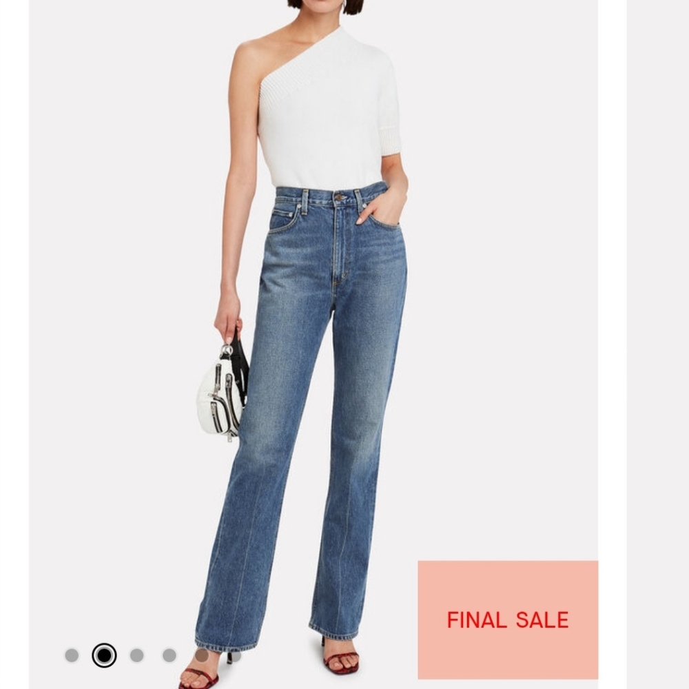 NWT agolde vintage flare high rise jeans